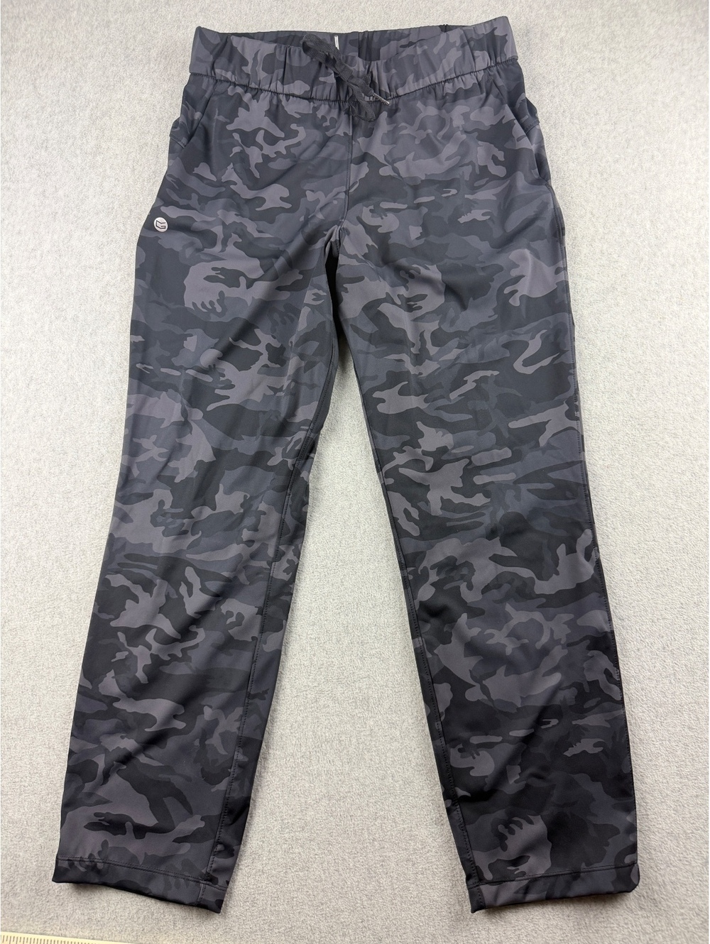 G Gradual women’s grey black camo straight leg golf pants